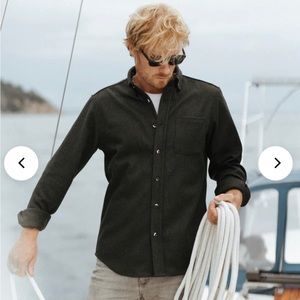 Anian Modern Melton Wool Shirt